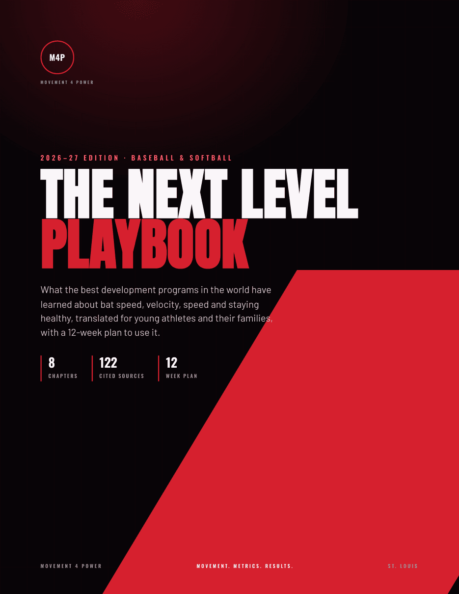 The cover of The Next Level Playbook by Movement 4 Power