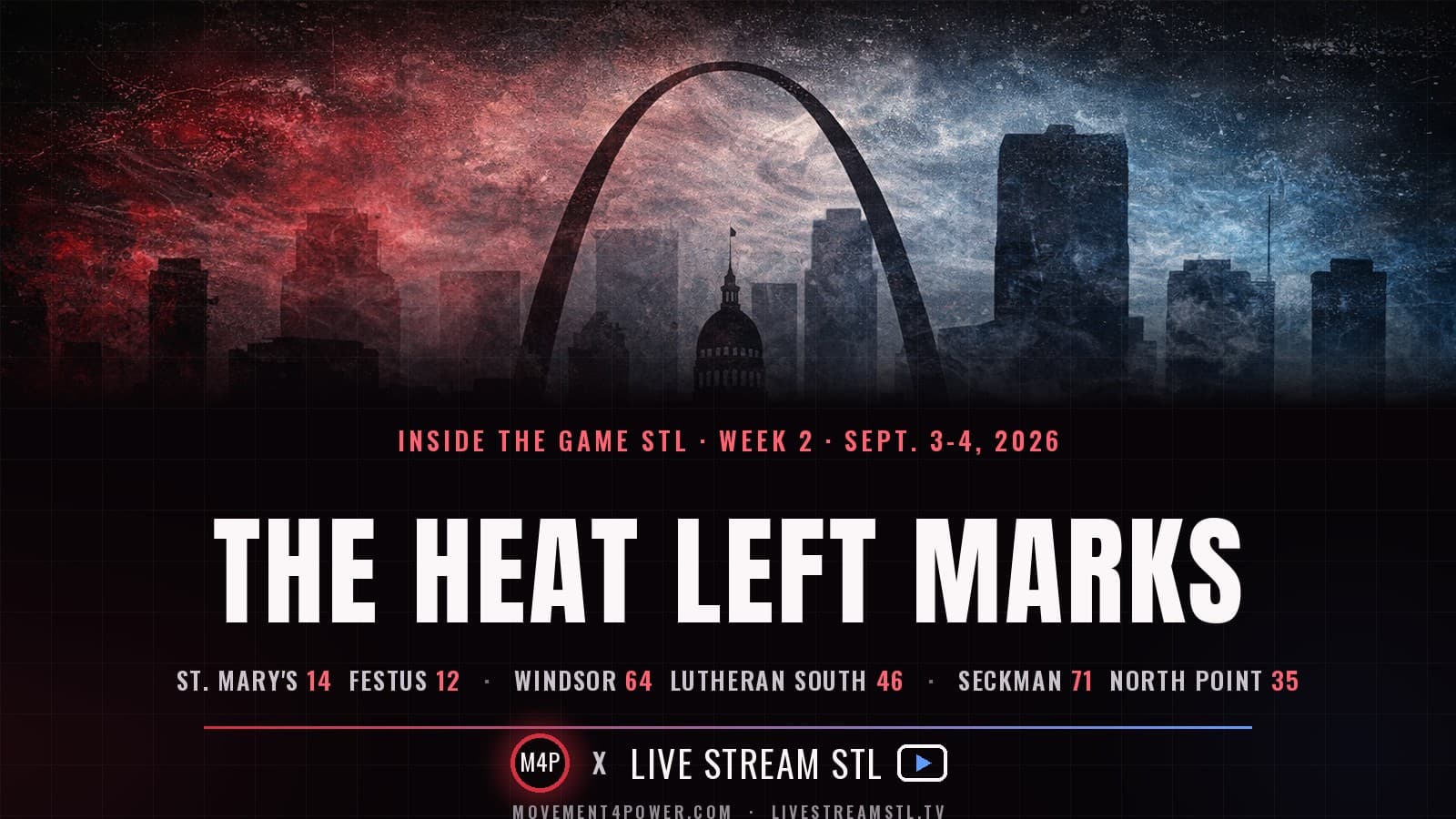 The Heat Left Marks: Week 2 in Jefferson County Football