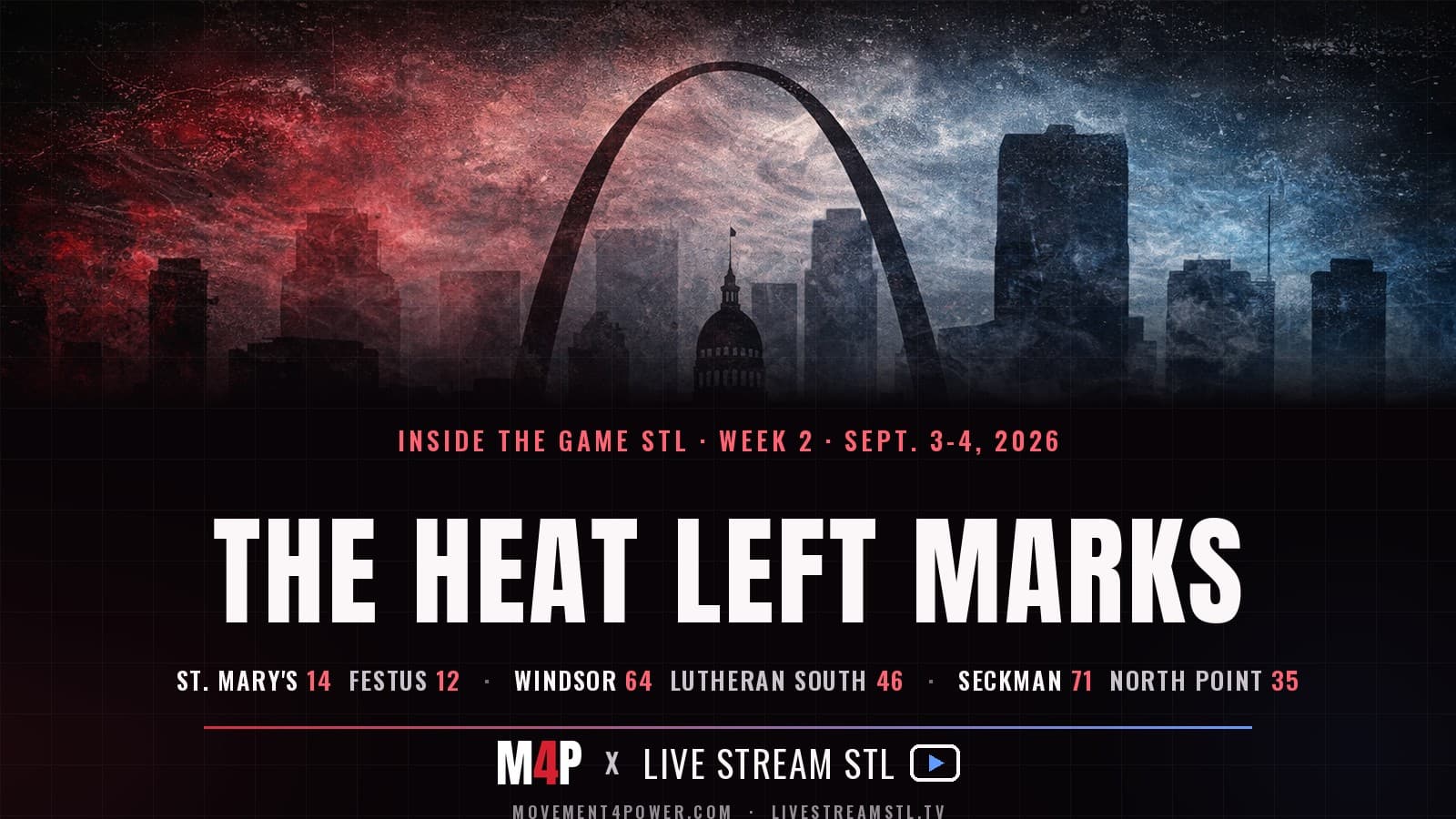 The Heat Left Marks: Week 2 in Jefferson County Football