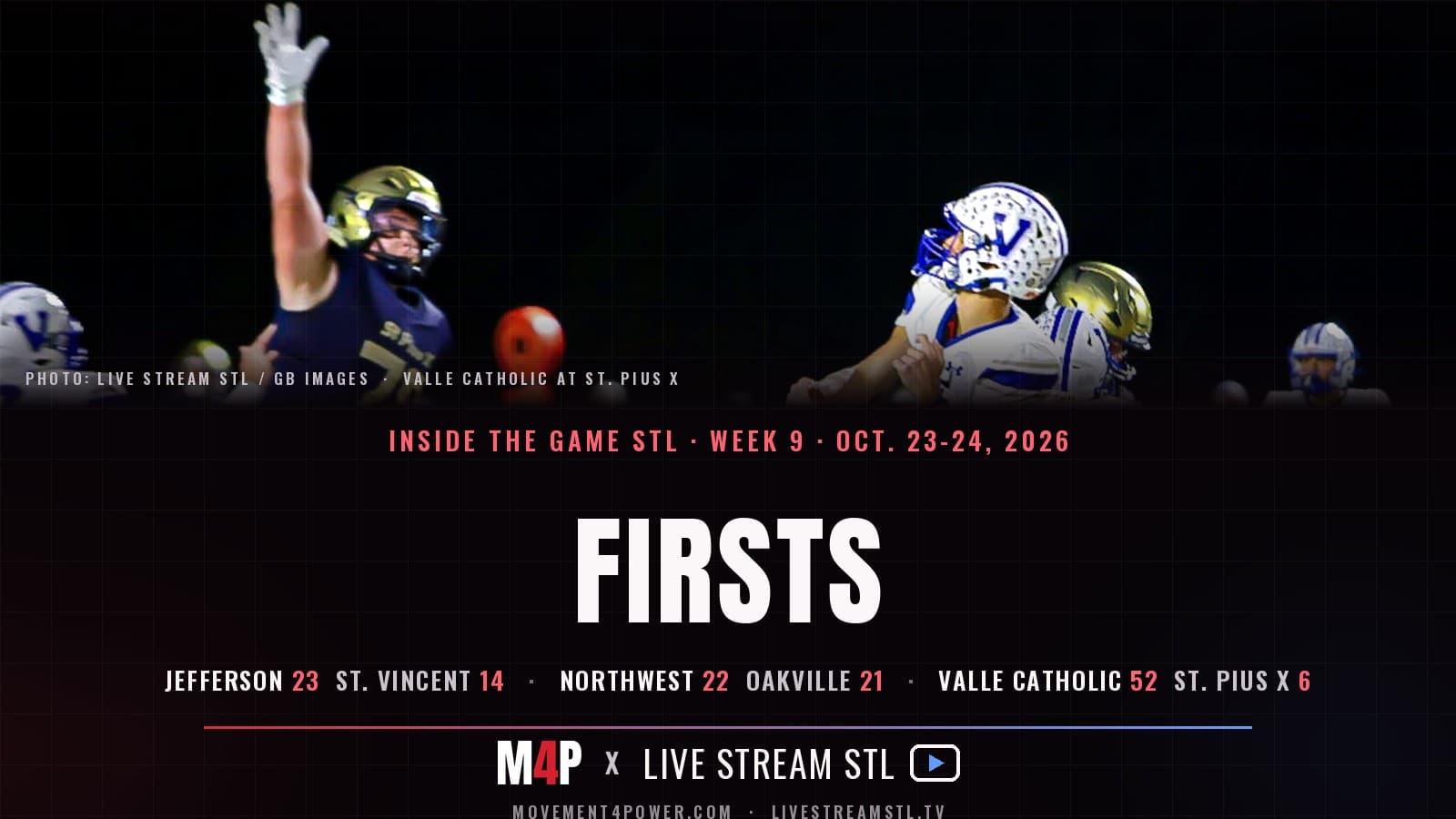 Firsts: Week 9 in Jefferson County Football