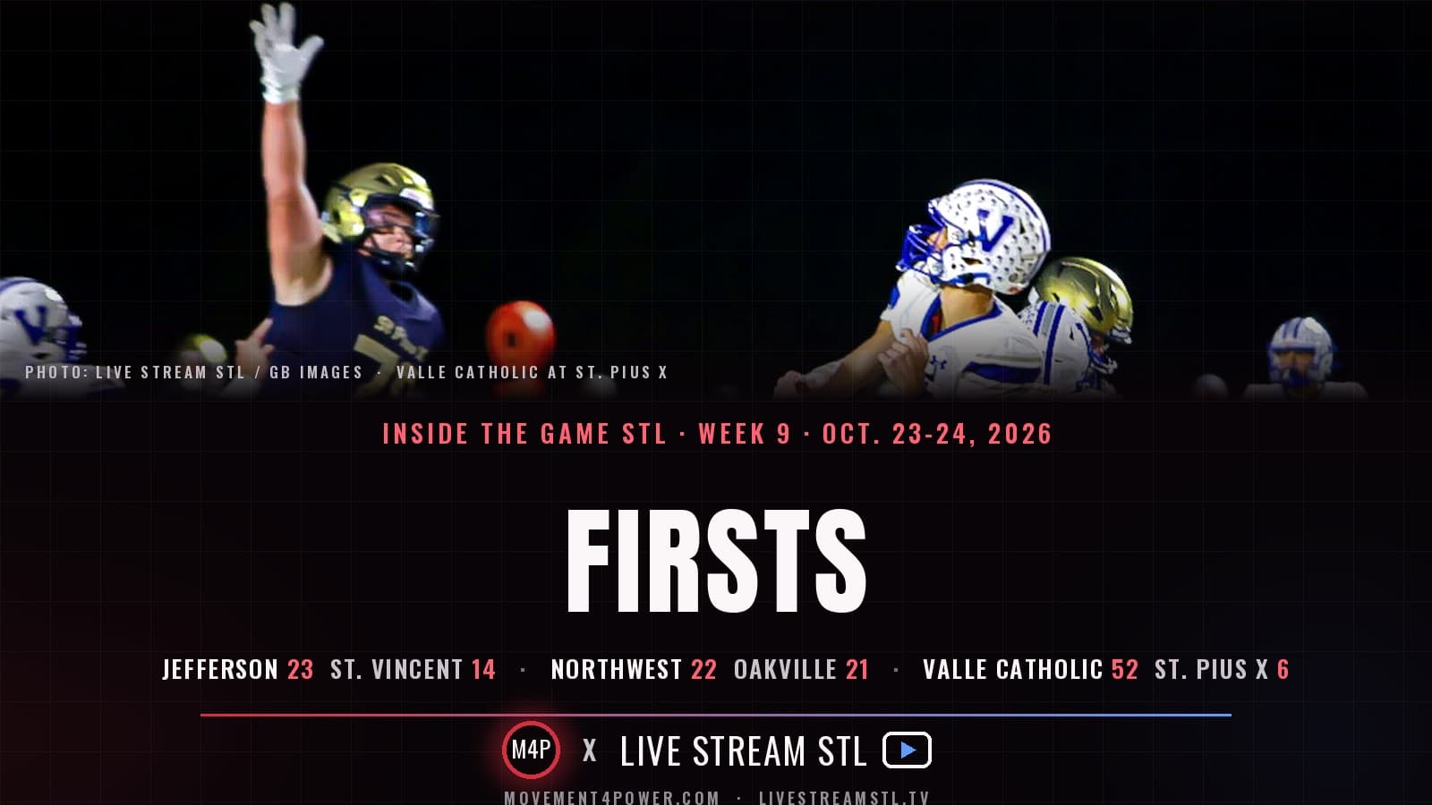 Firsts: Week 9 in Jefferson County Football