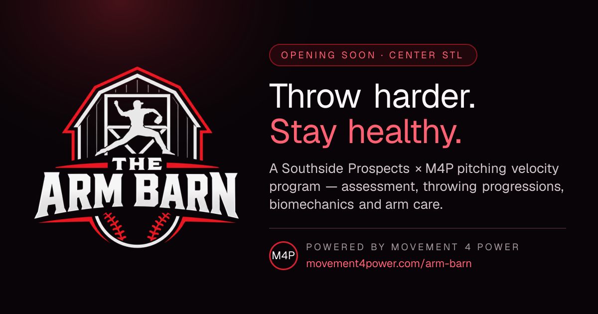 The Arm Barn — Pitching Velocity Program, St. Louis | Movement 4 Power